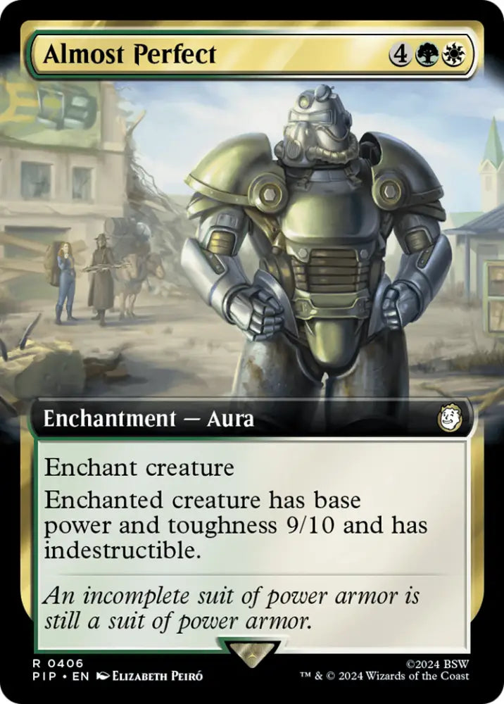 Almost Perfect (Extended Art) [Fallout] - MTG Single