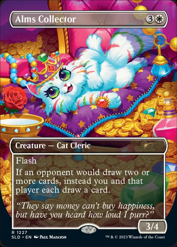 Alms Collector (Borderless) [Secret Lair Drop Series] - MTG Single