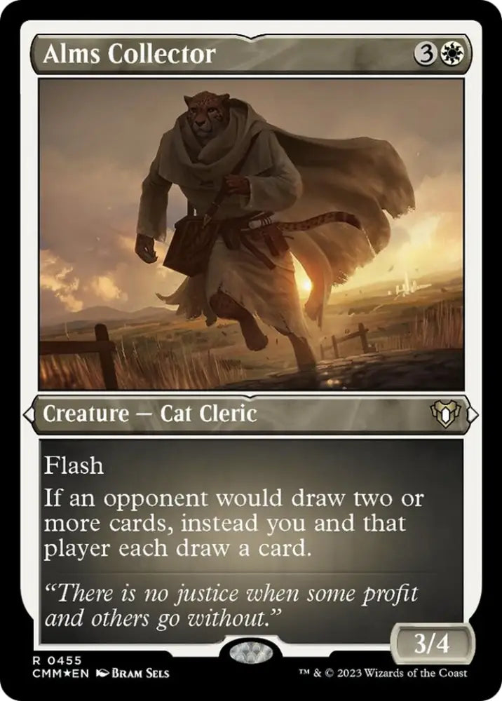 Alms Collector (Foil Etched) [Commander Masters] - MTG Single