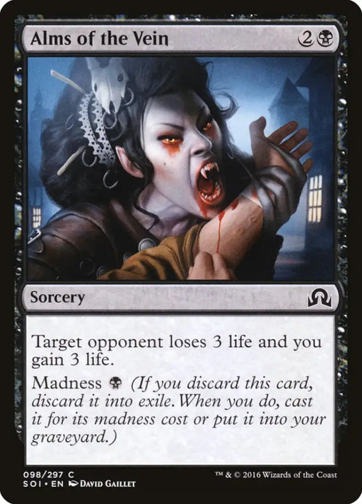Alms of the Vein [Shadows over Innistrad] - MTG Single