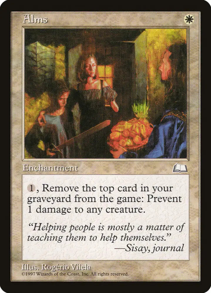 Alms [Weatherlight] - MTG Single