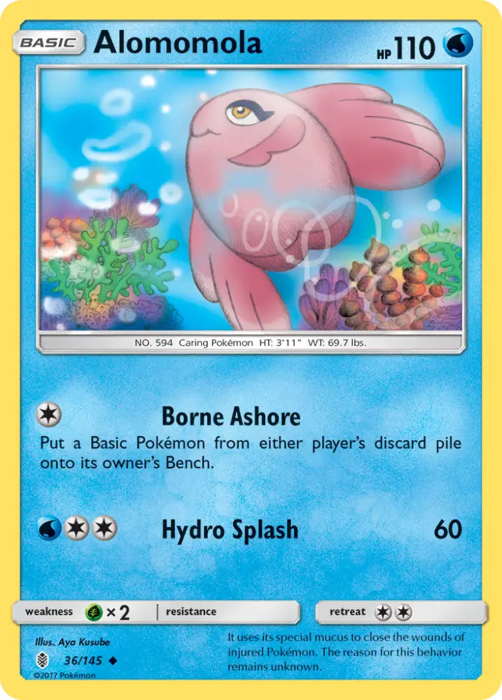 Alomomola (36/145) [Sun & Moon: Guardians Rising] - Pokemon Single