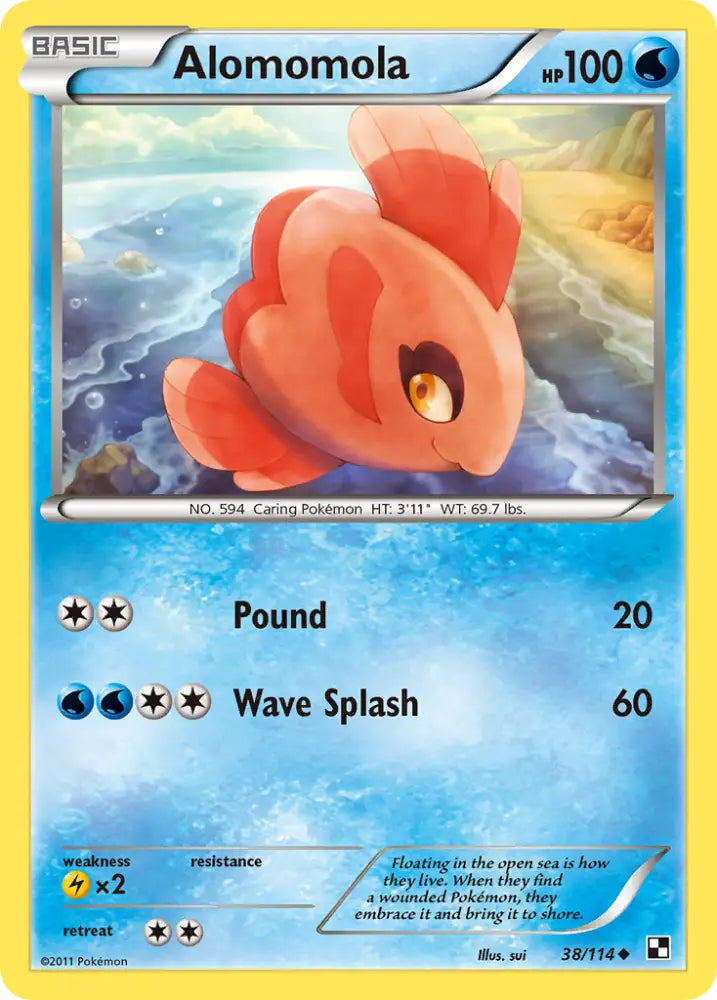 Alomomola (38/114) [Black & White: Base Set] - Pokemon Single