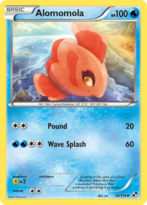 Alomomola (38/114) [Black & White: Base Set] - Pokemon Single