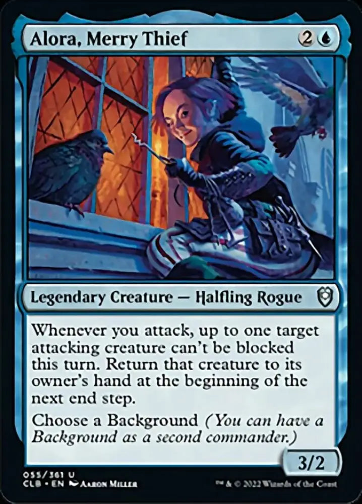 Alora Merry Thief [Commander Legends: Battle for Baldur’s Gate] - MTG Single