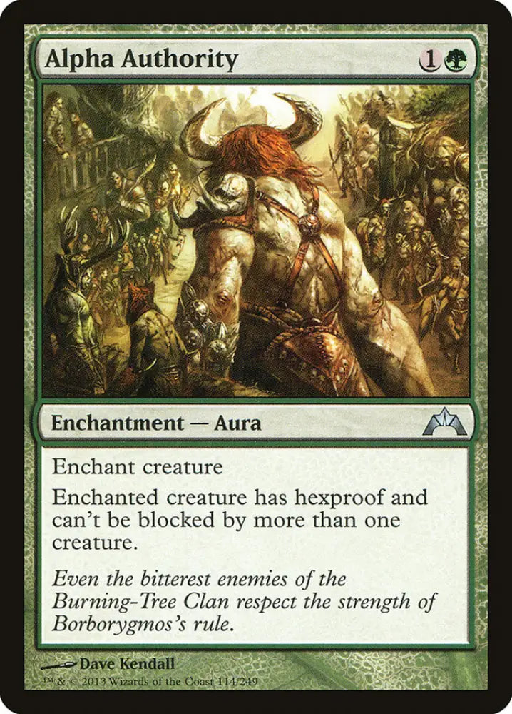 Alpha Authority [Gatecrash] - MTG Single