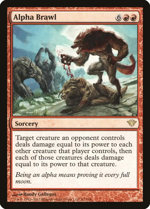 Alpha Brawl [Dark Ascension] - MTG Single