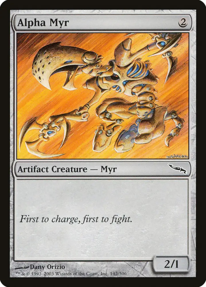 Alpha Myr [Mirrodin] - MTG Single