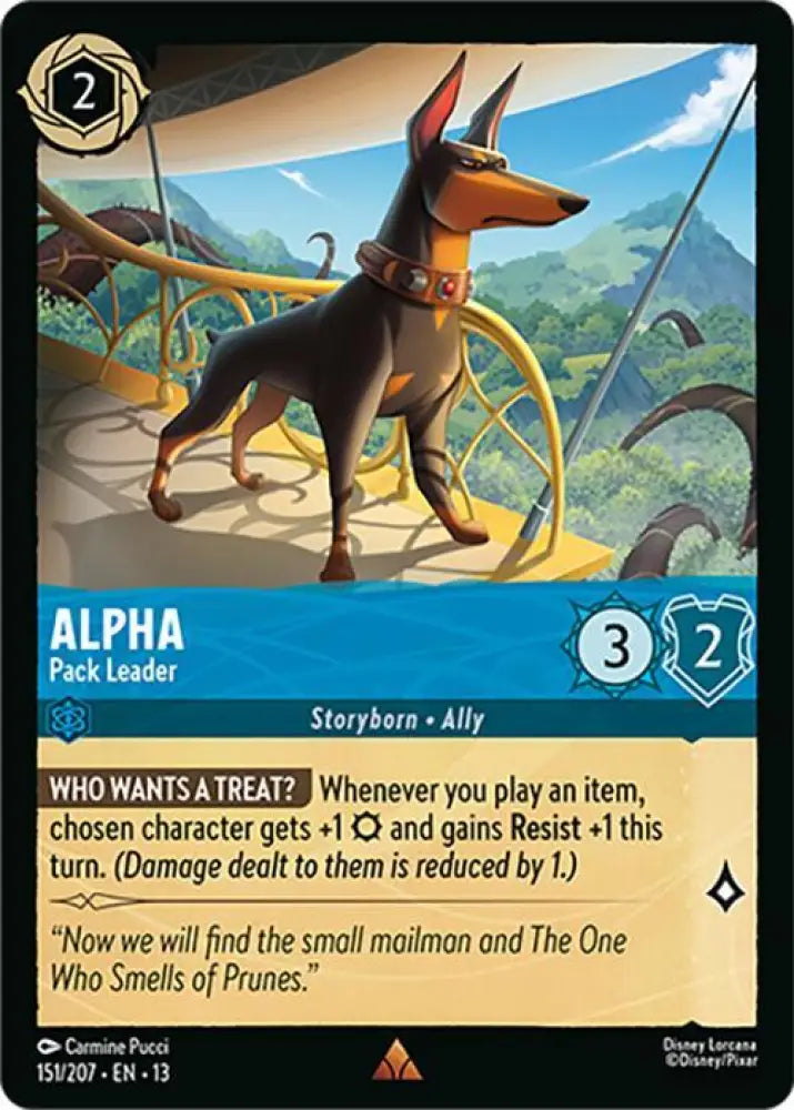 Alpha - Pack Leader (151/204) [Attack of the Vine!]