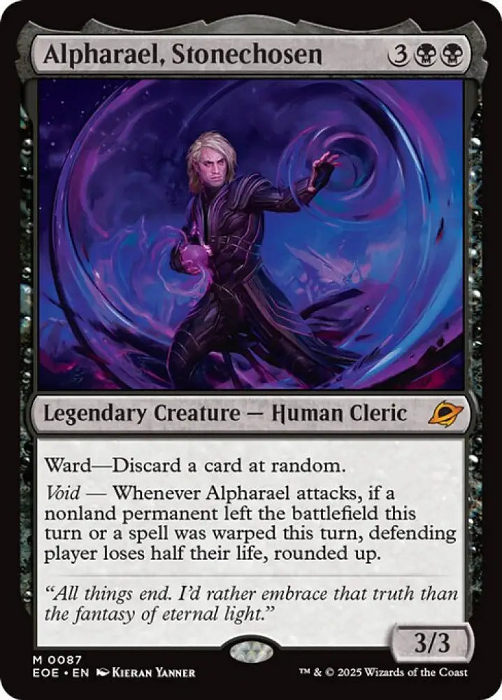Alpharael, Stonechosen (87) [Edge of Eternities]