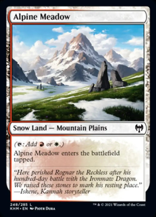 Alpine Meadow [Kaldheim] - MTG Single