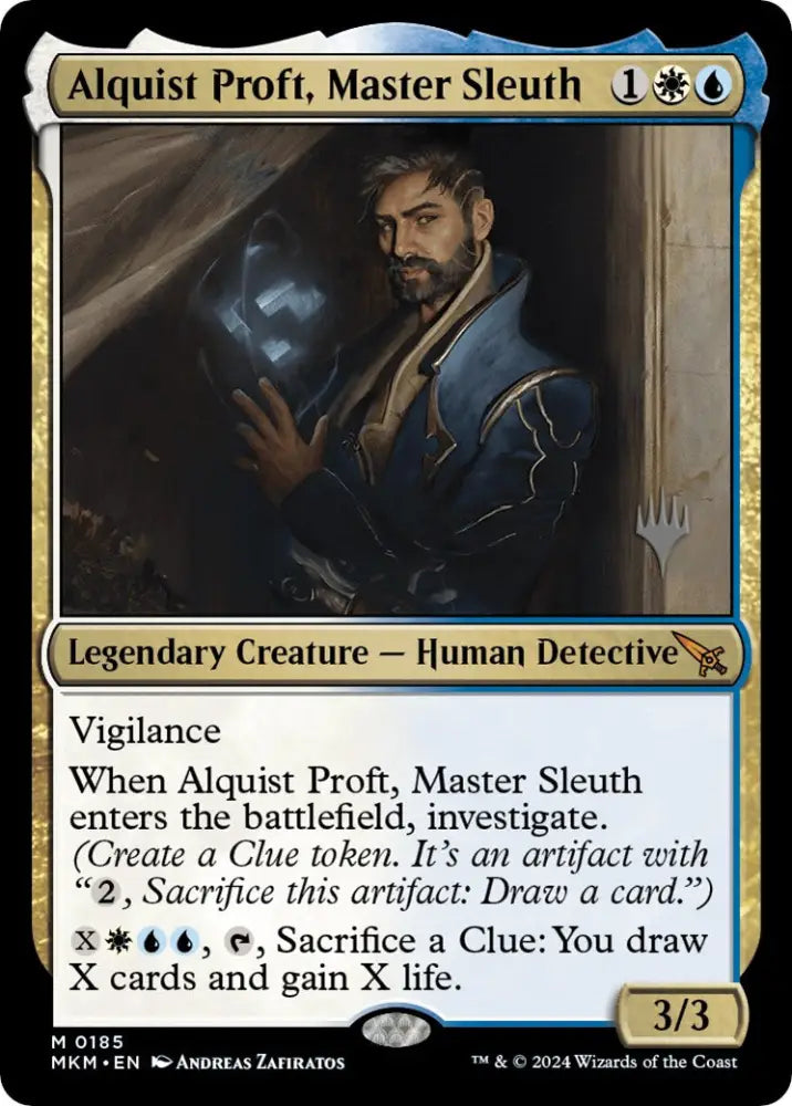 Alquist Proft Master Sleuth (Promo Pack) [Murders at Karlov Manor Promos] - MTG Single