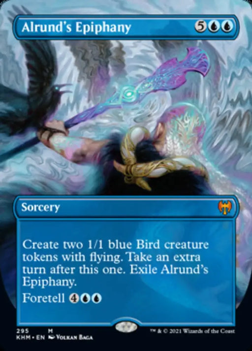 Alrund’s Epiphany (Borderless Alternate Art) [Kaldheim] - MTG Single