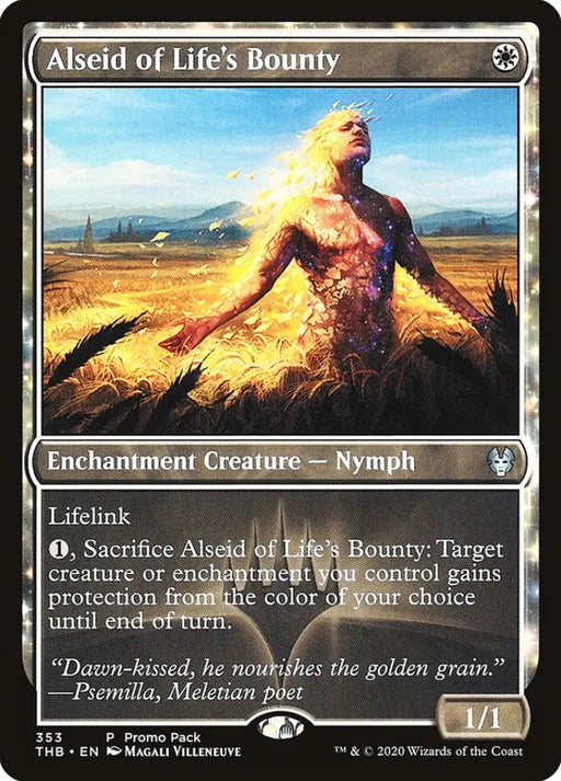 Alseid of Life’s Bounty (Promo Pack) [Theros Beyond Death Promos] - MTG Single