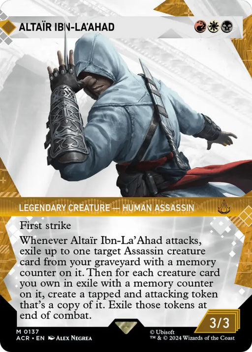 Altair Ibn-La’Ahad (Showcase) [Assassin’s Creed] - MTG Single
