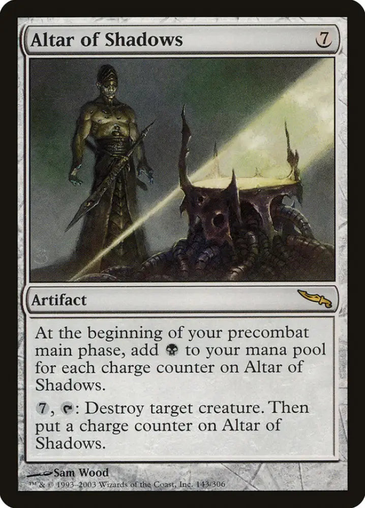 Altar of Shadows [Mirrodin] - MTG Single