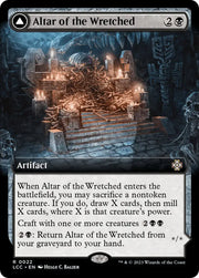 Altar of the Wretched // Wretched Bonemass (Extended Art) [The Lost Caverns of Ixalan Commander] - MTG Single