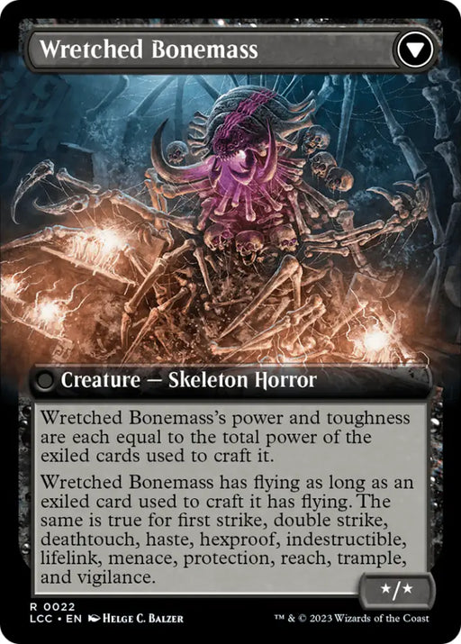 Altar of the Wretched // Wretched Bonemass (Extended Art) [The Lost Caverns of Ixalan Commander] - MTG Single