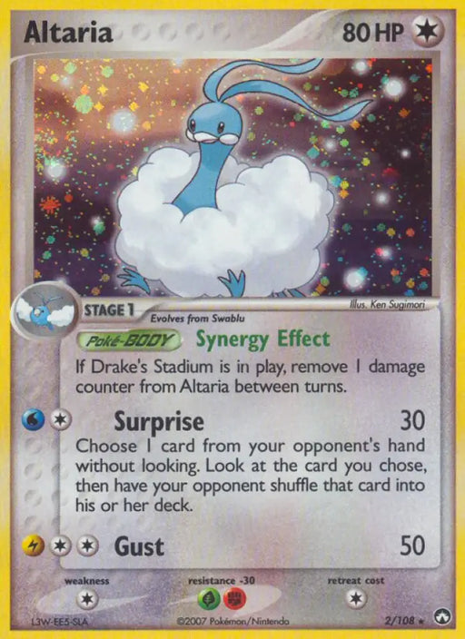 Altaria (2/108) [EX: Power Keepers] - Pokemon Single