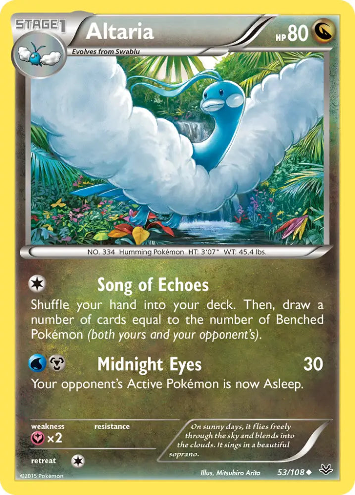 Altaria (53/108) [XY: Roaring Skies] - Pokemon Single