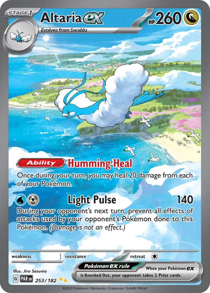 Altaria ex (253/182) [Scarlet & Violet: Paradox Rift] - Pokemon Single