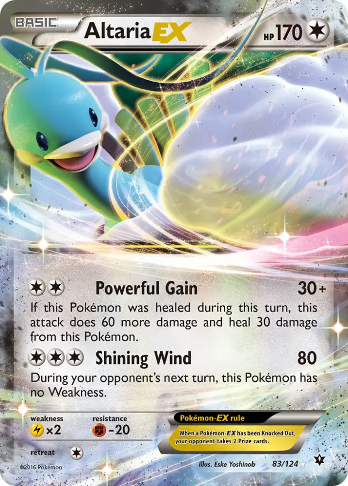 Altaria EX (83/124) [XY: Fates Collide] - Pokemon Single