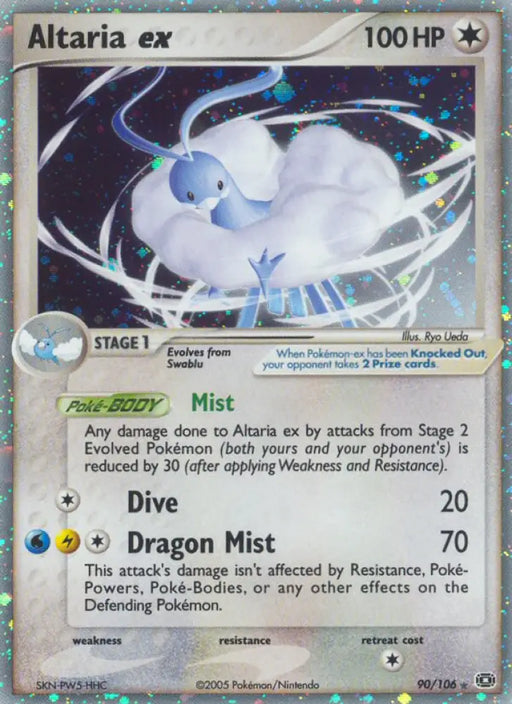 Altaria ex (90/106) [EX: Emerald] - Pokemon Single