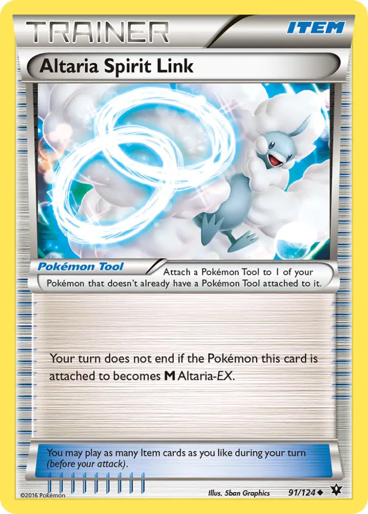 Altaria Spirit Link (91/124) [XY: Fates Collide] - Pokemon Single
