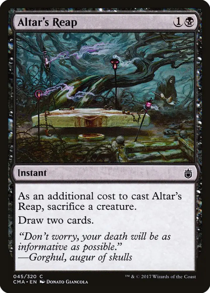 Altar’s Reap [Commander Anthology] - MTG Single