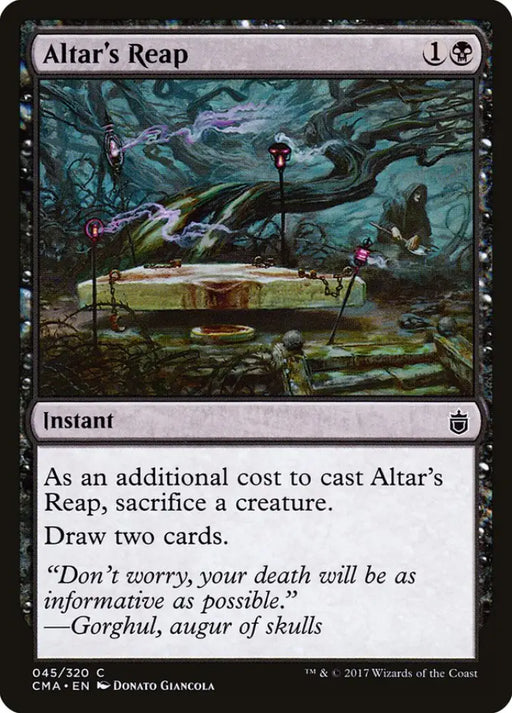 Altar’s Reap [Commander Anthology] - MTG Single