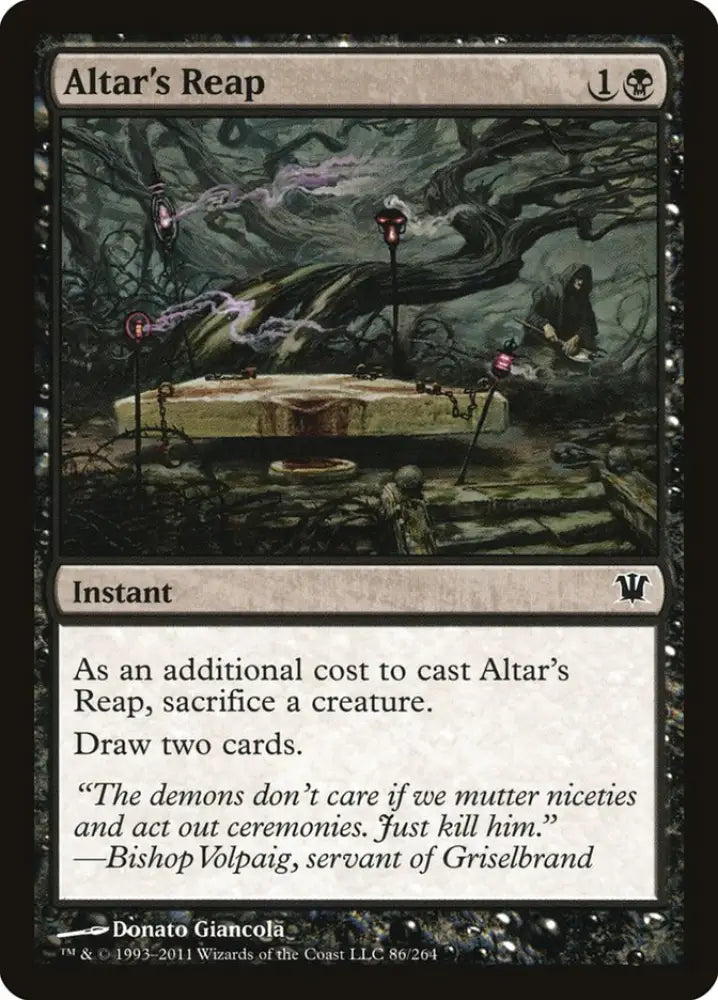 Altar’s Reap [Innistrad] - MTG Single