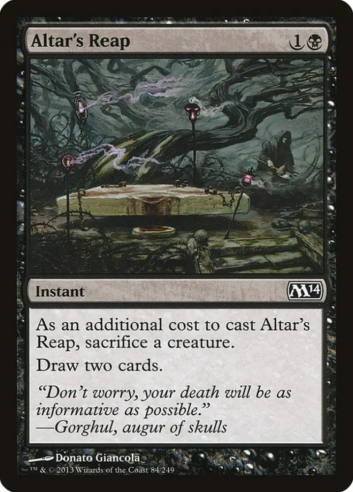 Altar’s Reap [Magic 2014] - MTG Single