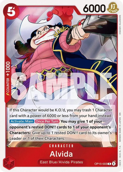 Alvida (OP15-003) [Adventure on Kami's Island]