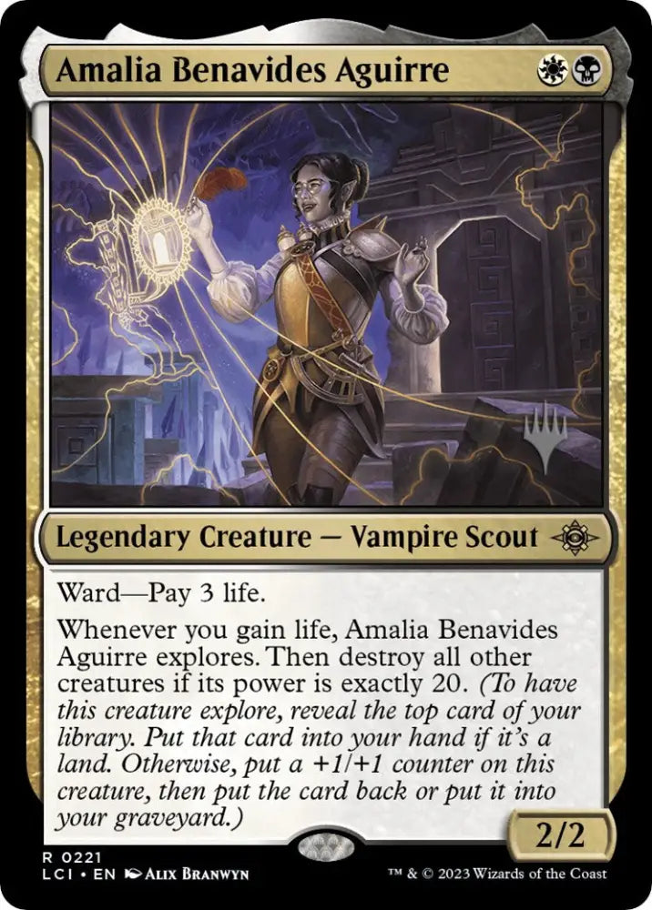 Amalia Benavides Aguirre (Promo Pack) [The Lost Caverns of Ixalan Promos] - MTG Single