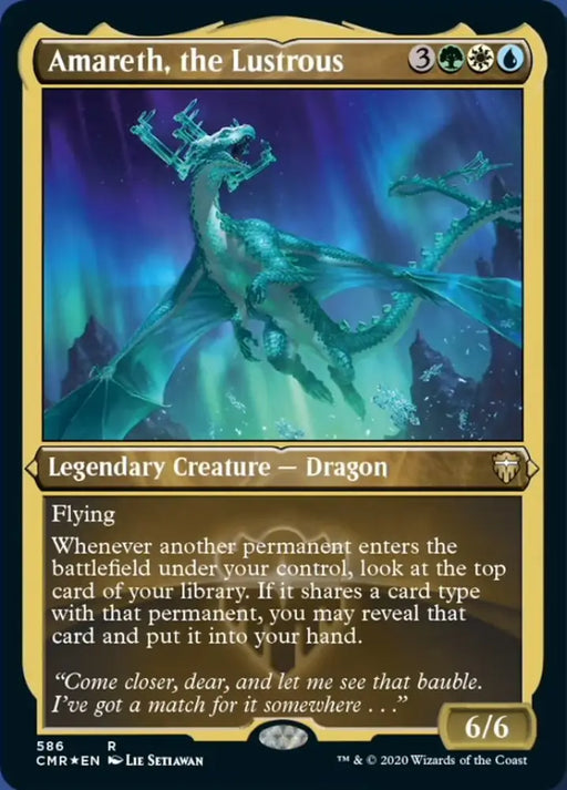 Amareth the Lustrous (Etched) [Commander Legends] - MTG Single