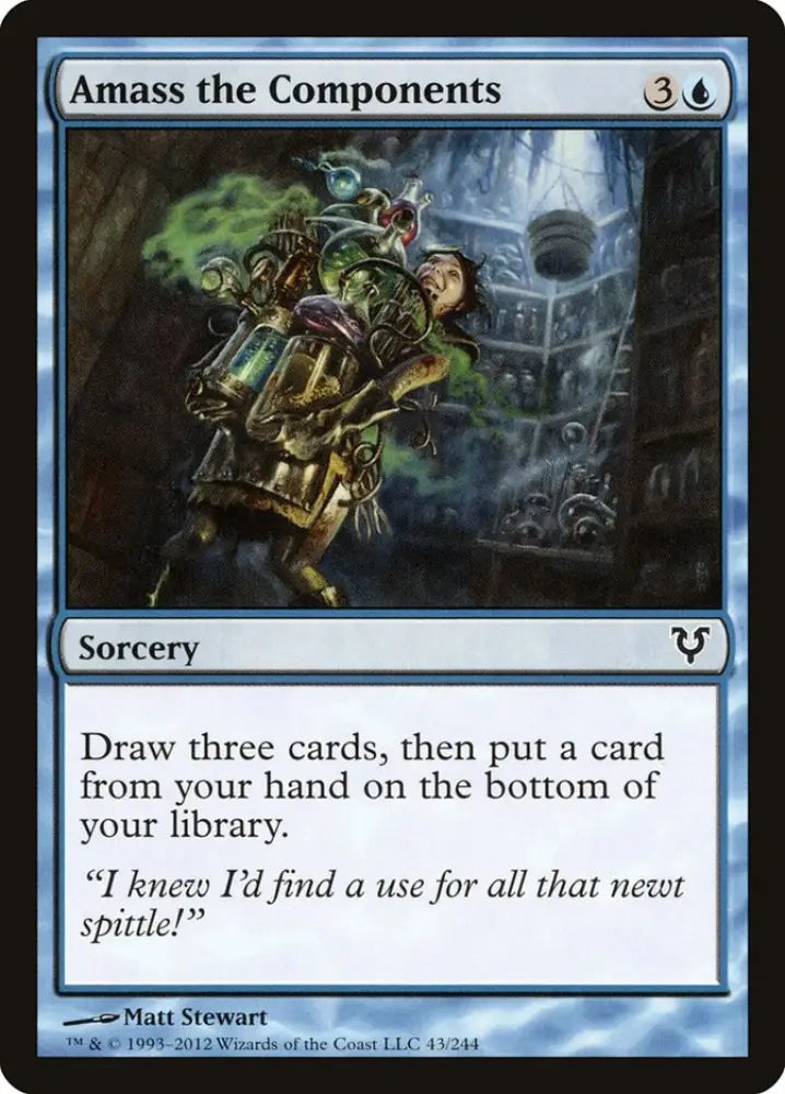 Amass the Components [Avacyn Restored] - MTG Single