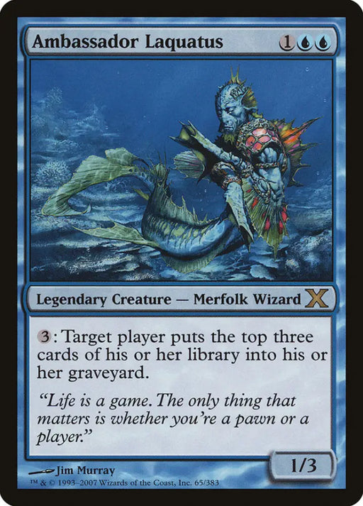 Ambassador Laquatus [Tenth Edition] - MTG Single