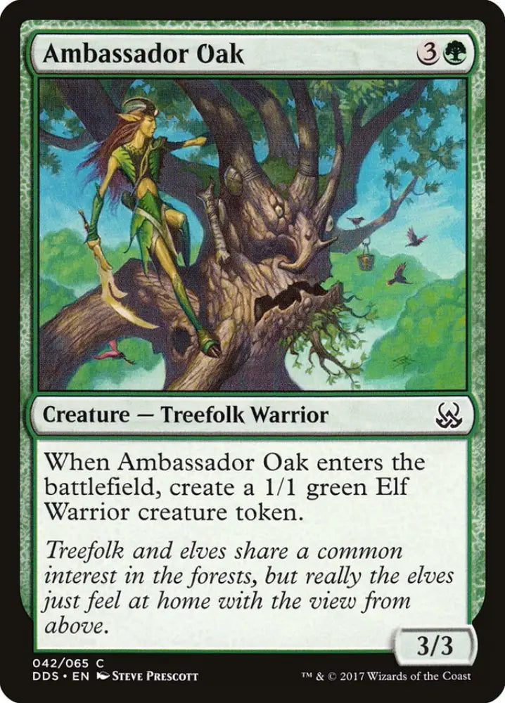 Ambassador Oak [Duel Decks: Mind vs. Might] - MTG Single
