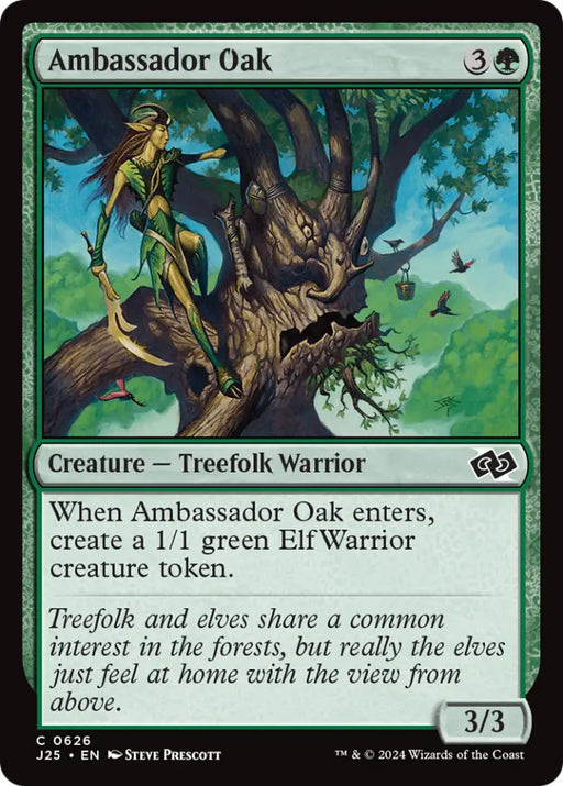 Ambassador Oak [Foundations Jumpstart] - MTG Single