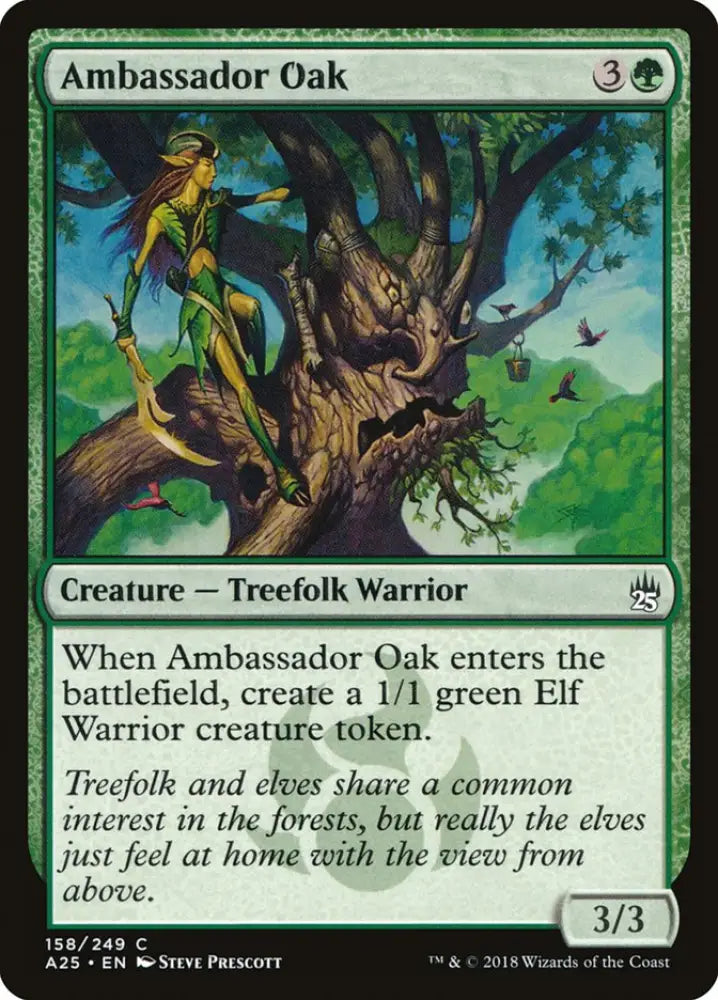 Ambassador Oak [Masters 25] - MTG Single