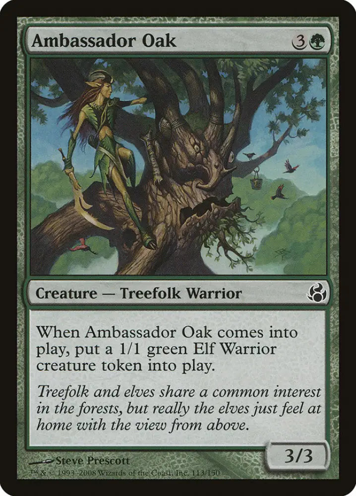Ambassador Oak [Morningtide] - MTG Single