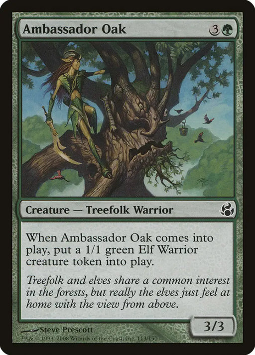 Ambassador Oak [Morningtide] - MTG Single