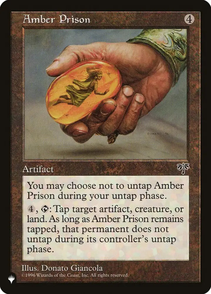 Amber Prison [The List] - MTG Single