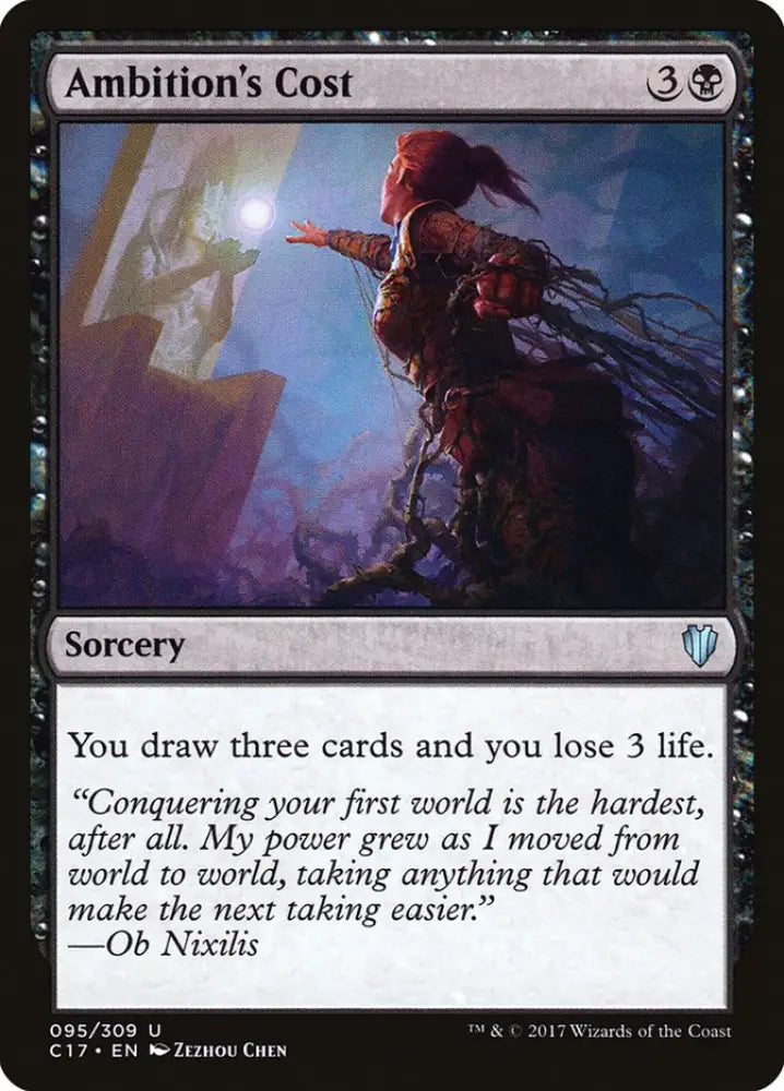 Ambition’s Cost [Commander 2017] - MTG Single