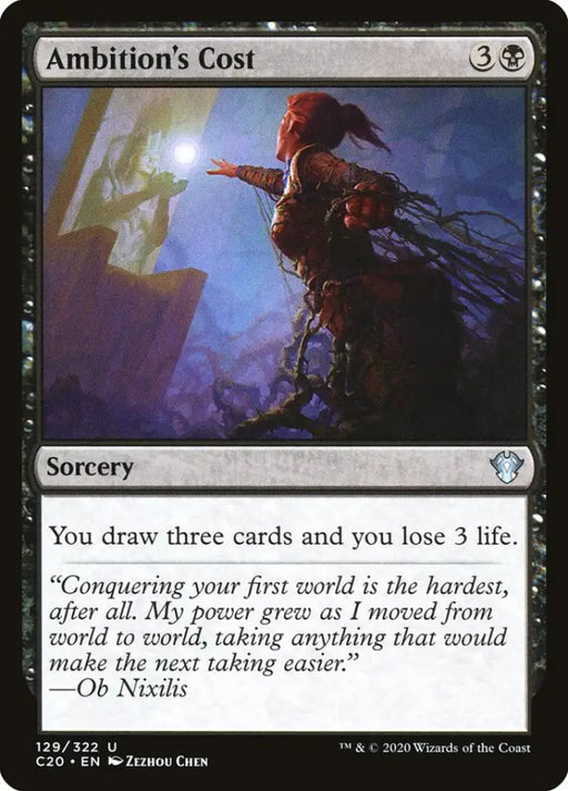 Ambition’s Cost [Commander 2020] - MTG Single