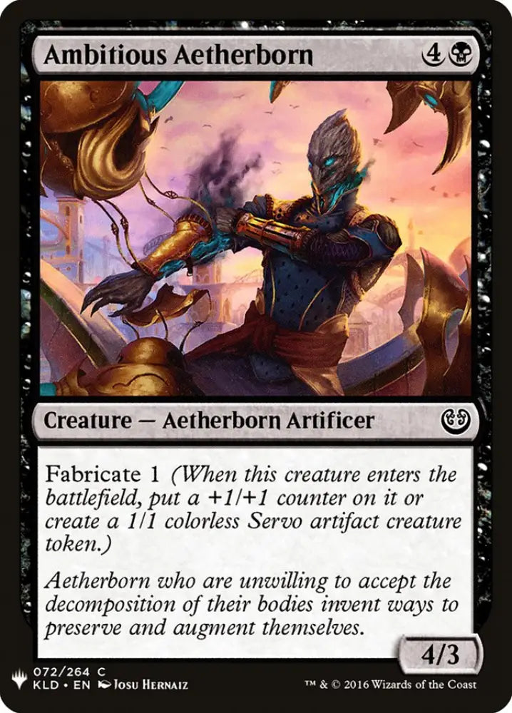 Ambitious Aetherborn [Mystery Booster] - MTG Single