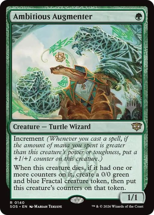 Ambitious Augmenter (140) [Secrets of Strixhaven Promos]