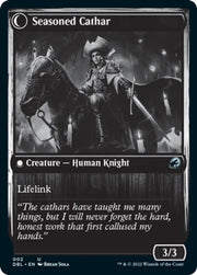 Ambitious Farmhand // Seasoned Cathar [Innistrad: Double Feature] - MTG Single