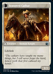 Ambitious Farmhand // Seasoned Cathar [Innistrad: Midnight Hunt] - MTG Single