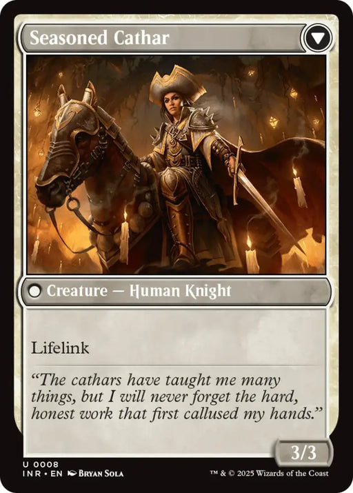 Ambitious Farmhand // Seasoned Cathar [Innistrad Remastered] - MTG Single